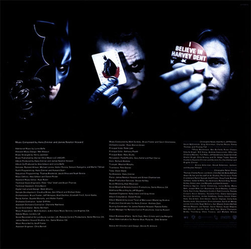 The Dark Knight - Original Motion Picture Soundtrack (2-LP Vinyl) Vinyl Record