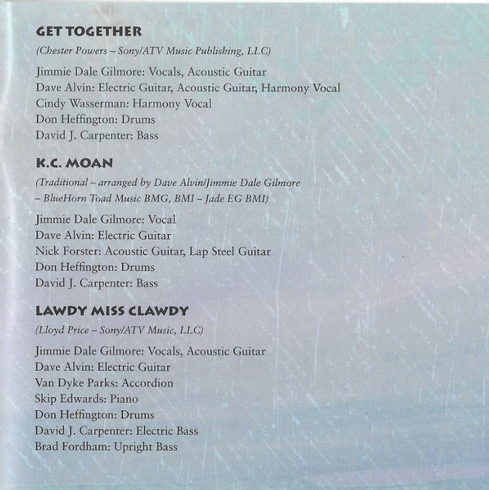 Dave Alvin – Downey To Lubbock Music CD
