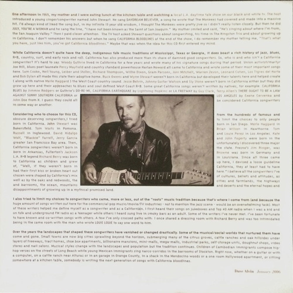 Dave Alvin – West of the West (2-LP Vinyl) Vinyl Record