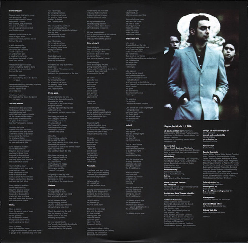Depeche Mode – Ultra (LP Vinyl) Vinyl Record