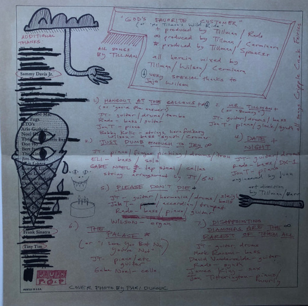 Father John Misty – God's Favorite Customer Music CD