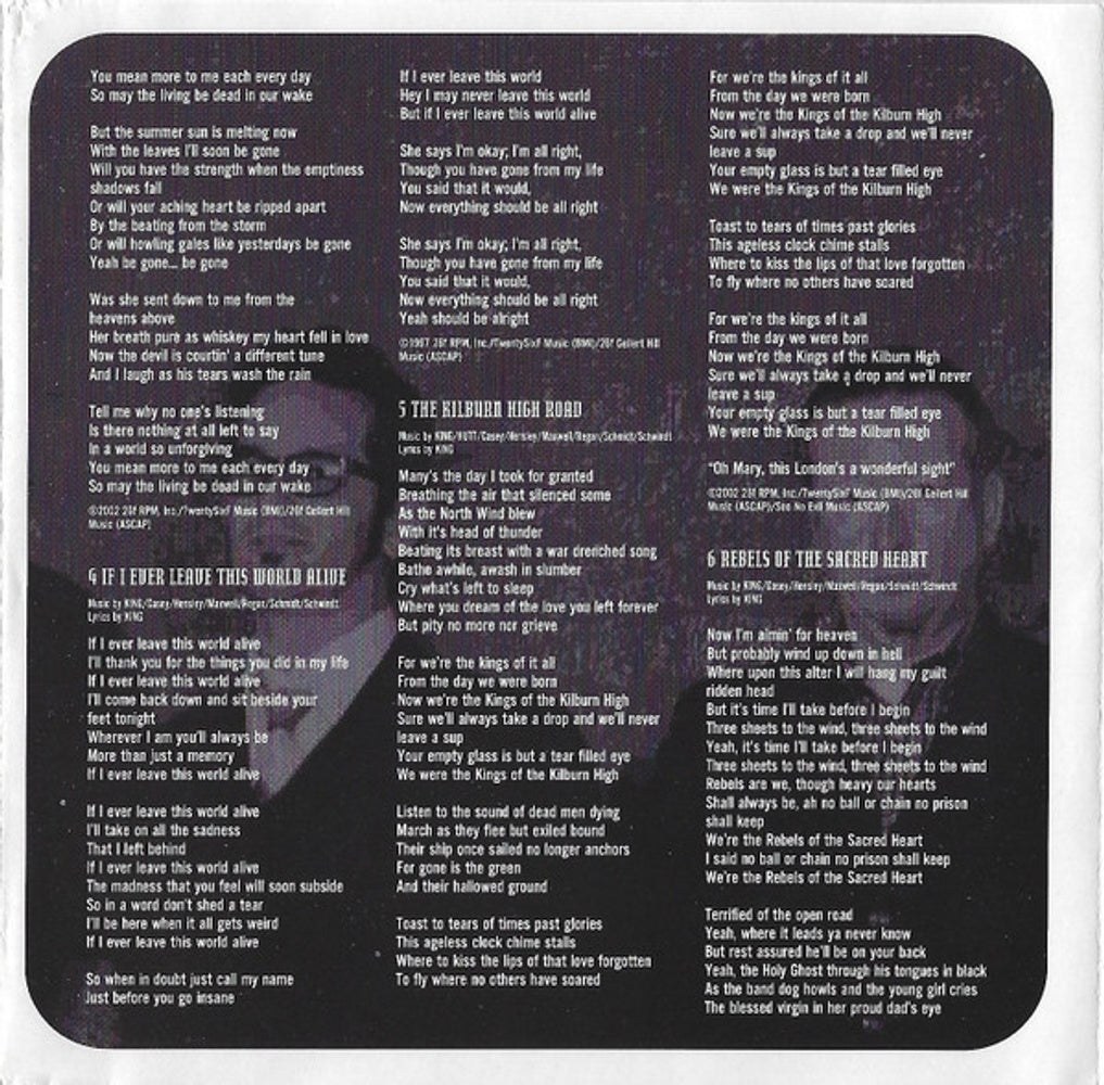 Flogging Molly – Drunken Lullabies Music CD
