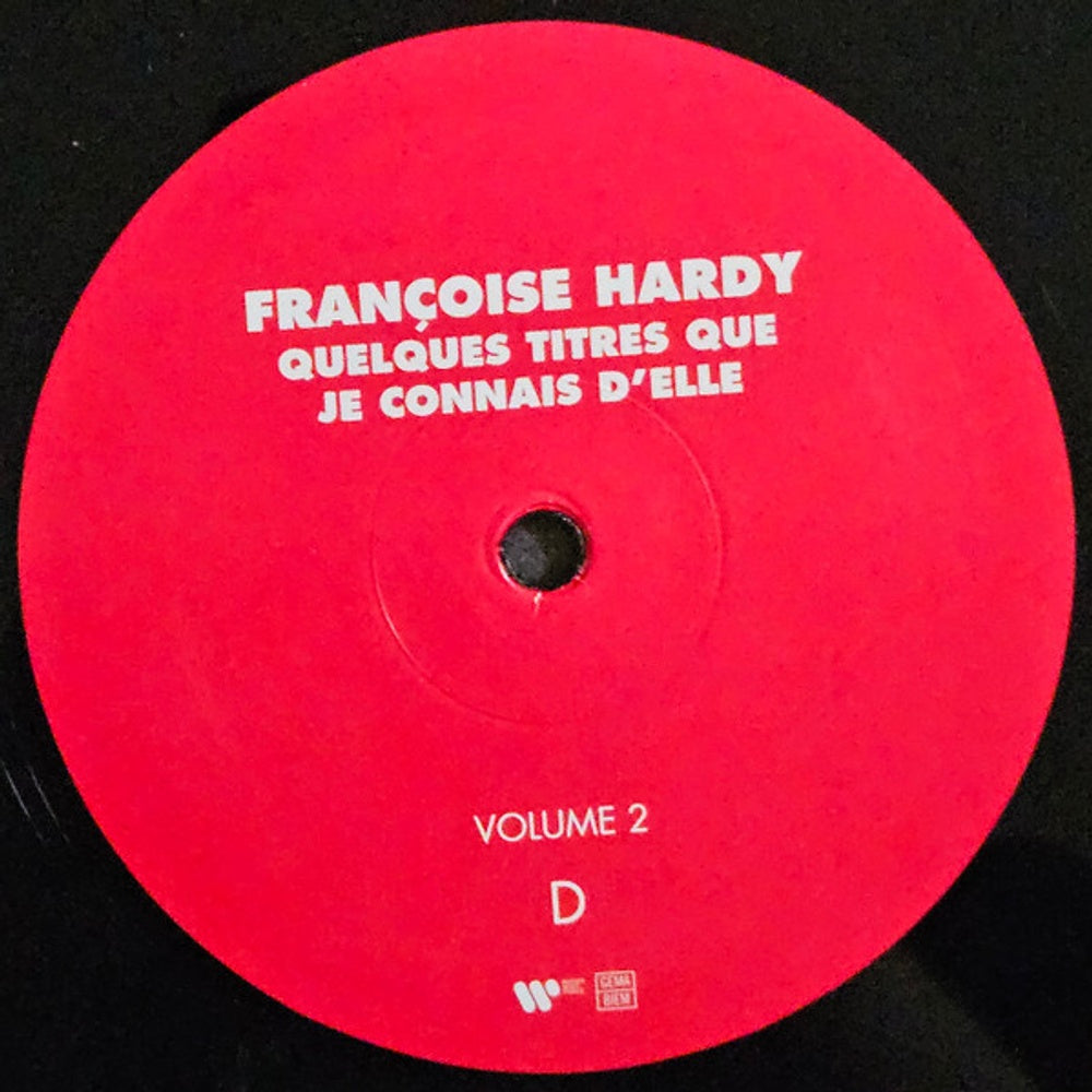 Francoise Hardy – Quelques Titres Que Je Connais (2-LP Vinyl) Vinyl Record