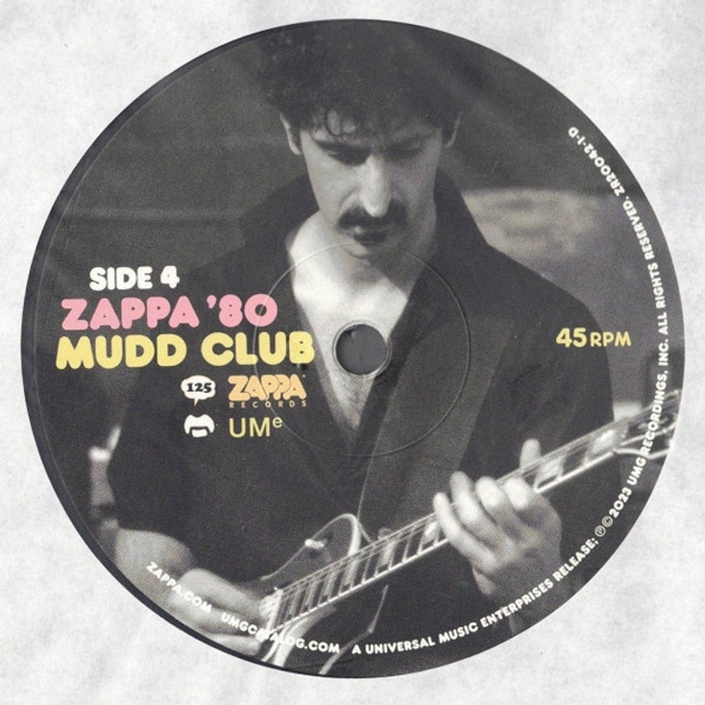Frank Zappa – Zappa ’80: Mudd Club (2-LP Vinyl) Vinyl Record