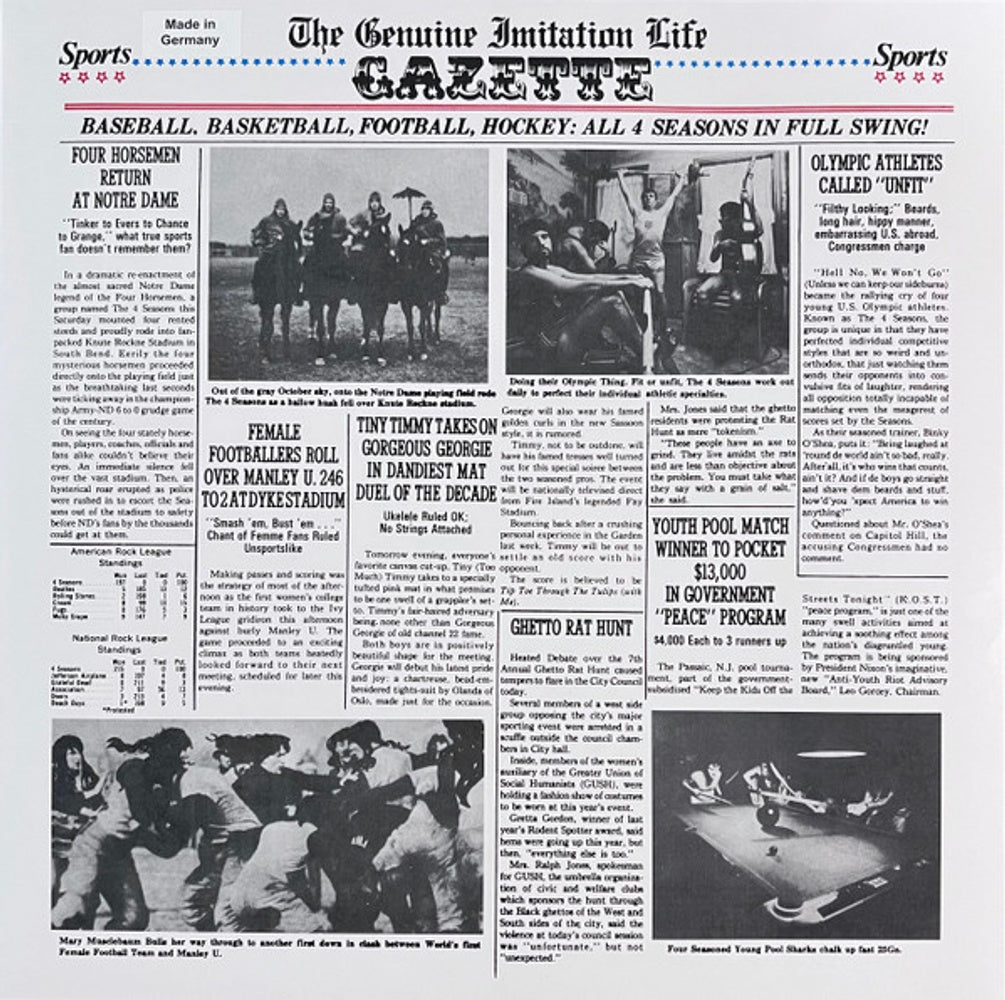 Frankie Valli  & The Four Seasons – Genuine Imitation Life Gazette (Ofgv) [Record Store Day] (LP Vinyl) Vinyl Record