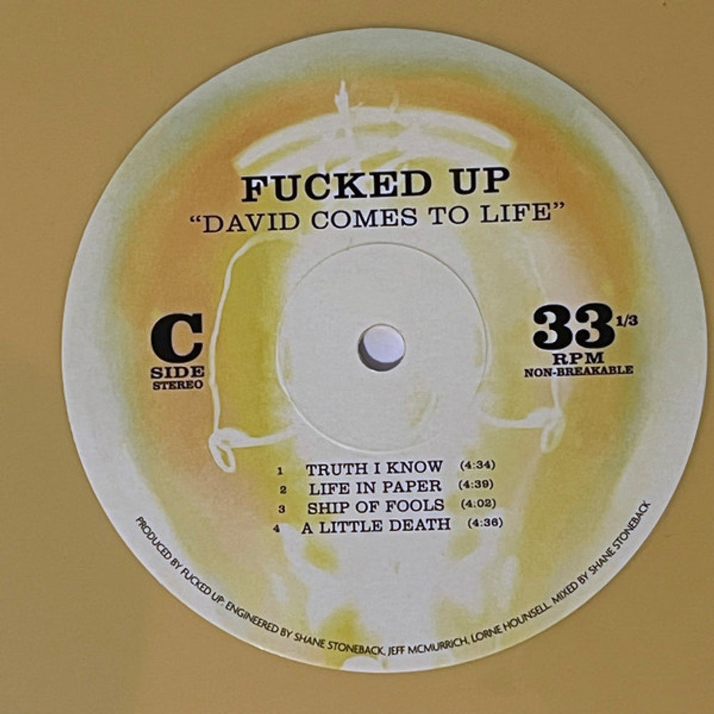 Fucked Up – Comes To Life (2-LP Yellow Vinyl) Vinyl Record