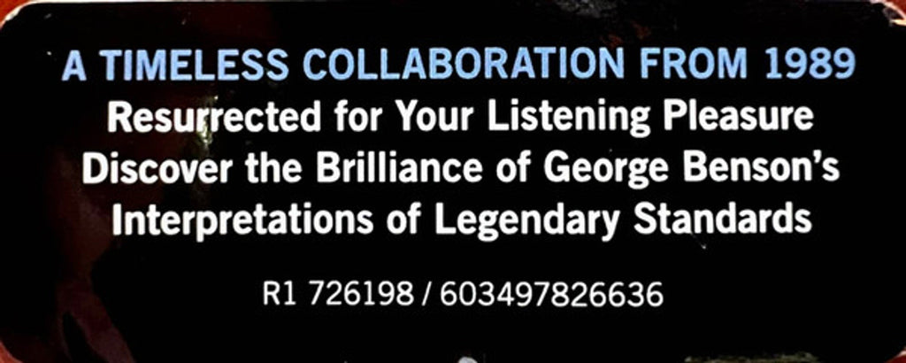 George Benson – Dreams Do Come True: George Benson Meets Robert Farnon (LP Vinyl) Vinyl Record