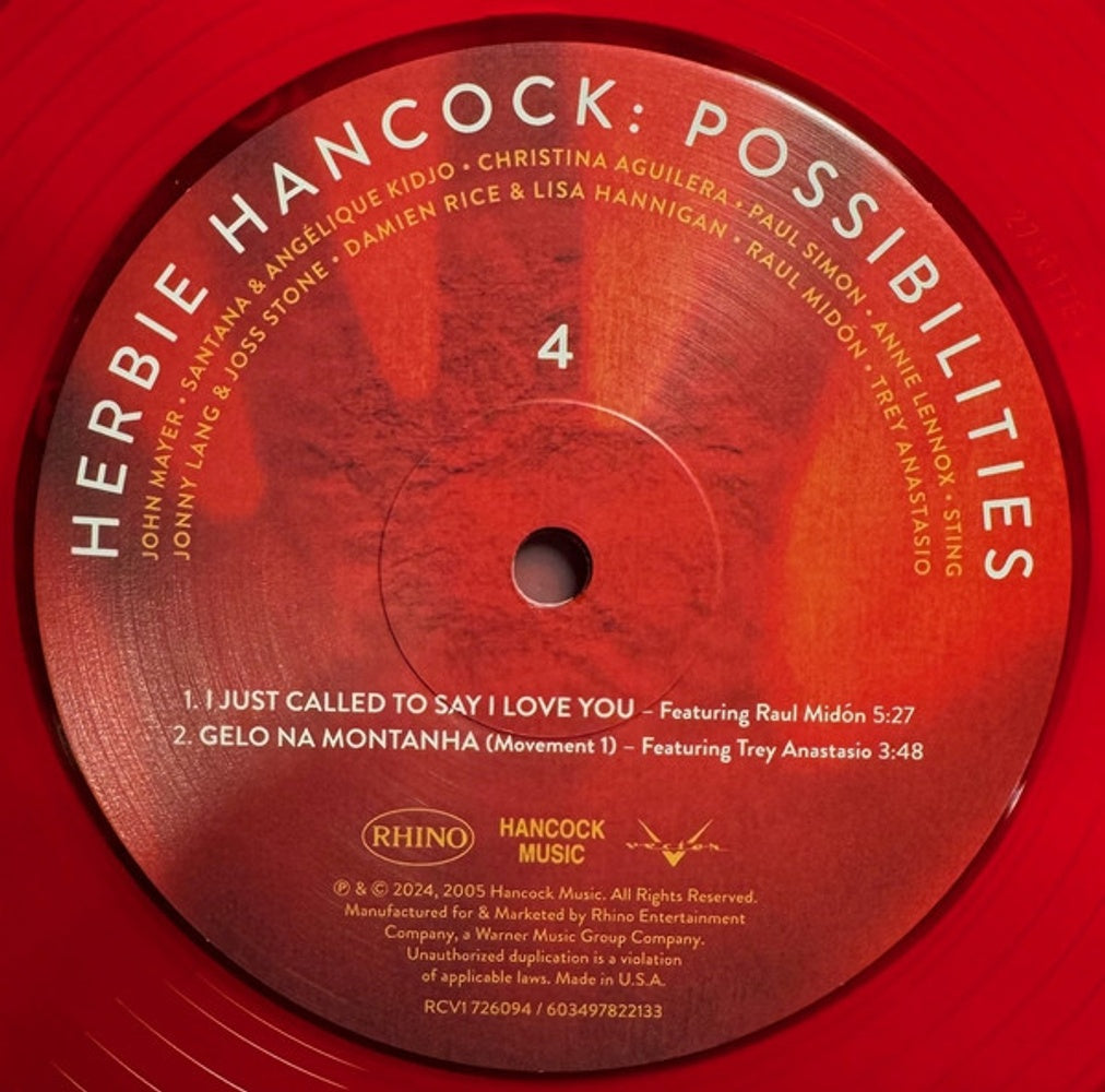 Herbie Hancock – Possibilities (3-LP Vinyl) Vinyl Record