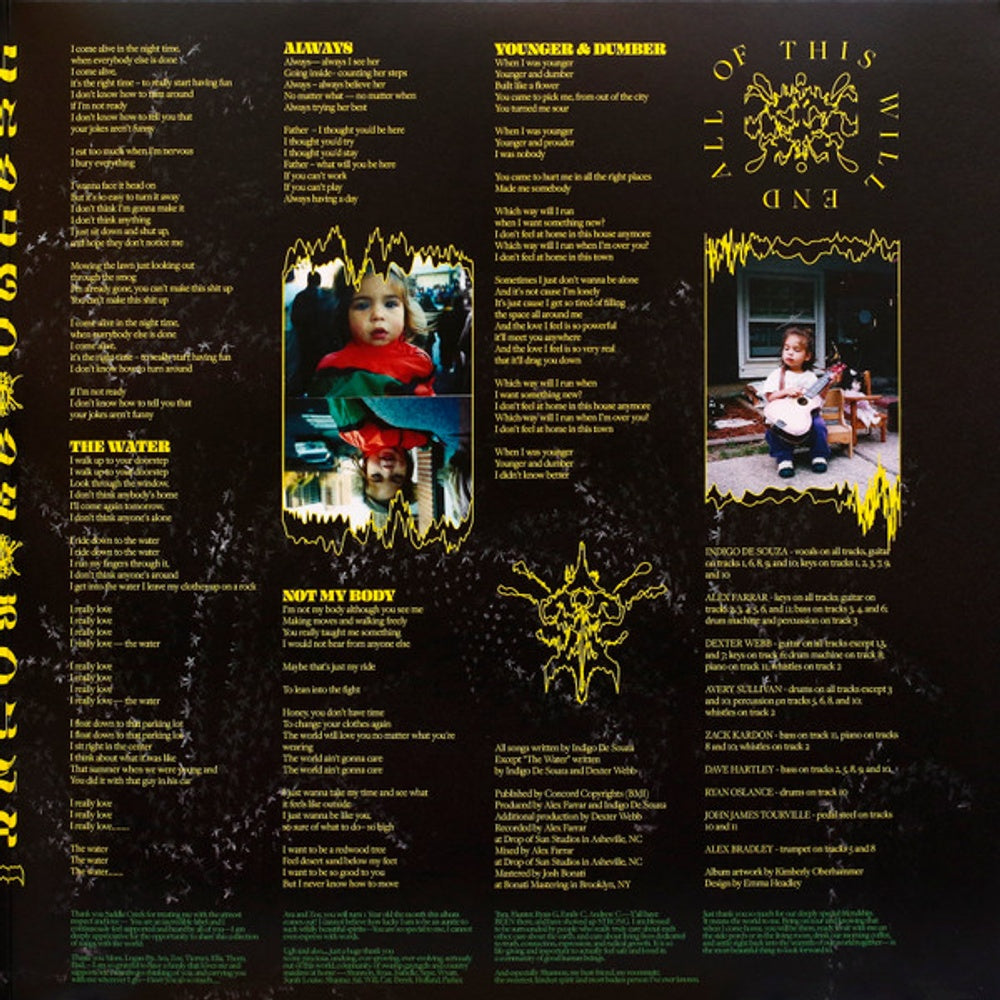 Indigo De Souza – All of This Will End (Crimson Sundown LP Vinyl) Vinyl Record