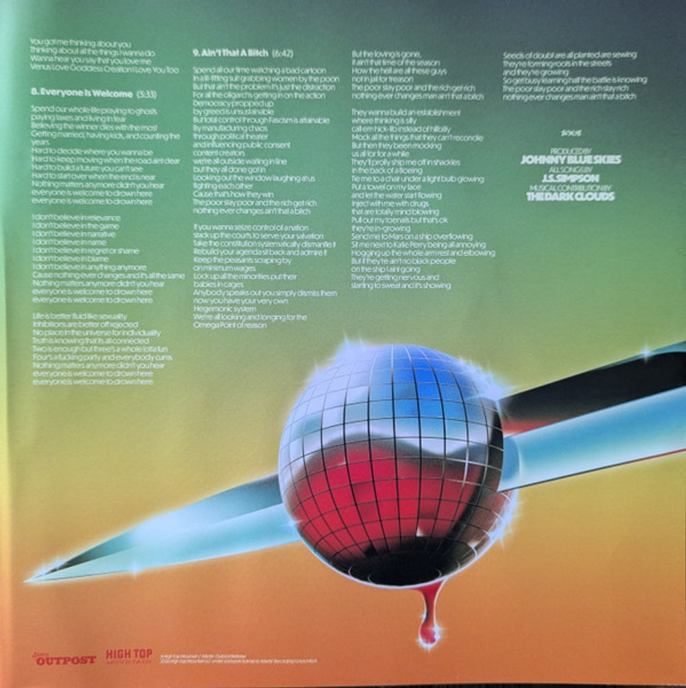 Johnny Blue Skies & the Dark Clouds – Mutiny After Midnight (LP Vinyl) Vinyl Record