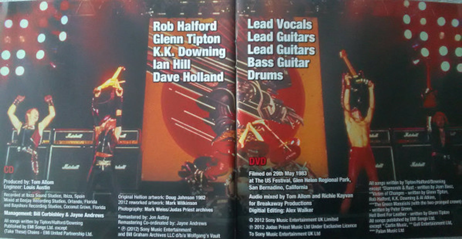 Judas Priest – Screaming For Vengeance: Special 30th Anniversary Edition (CD & DVD) Music CD