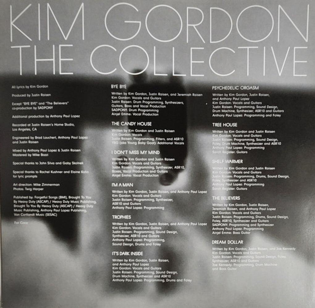 Kim Gordon – The Collective (LP Vinyl) Vinyl Record