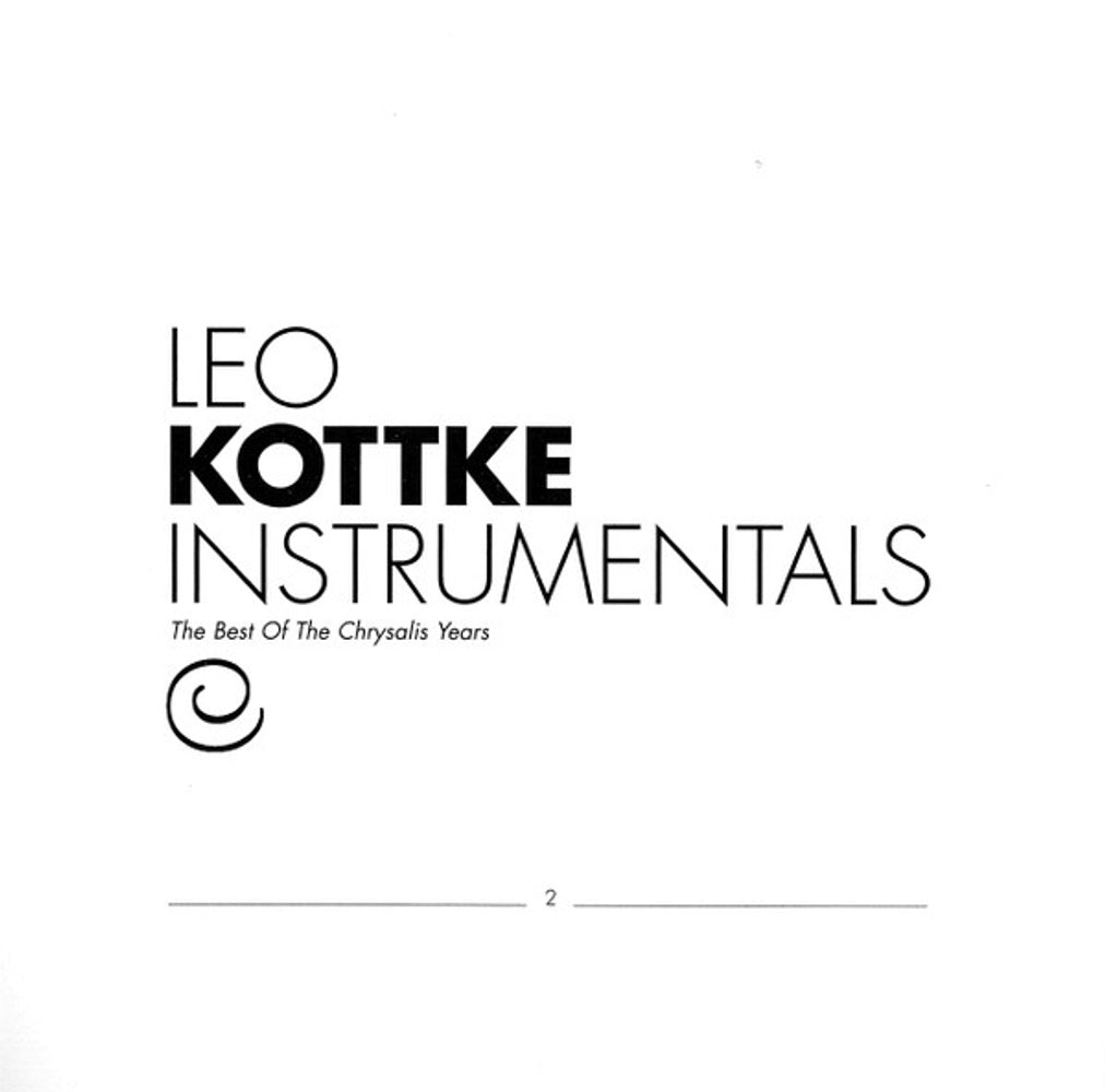 Leo Kottke – The Best Of The Chrysalis Years Music CD