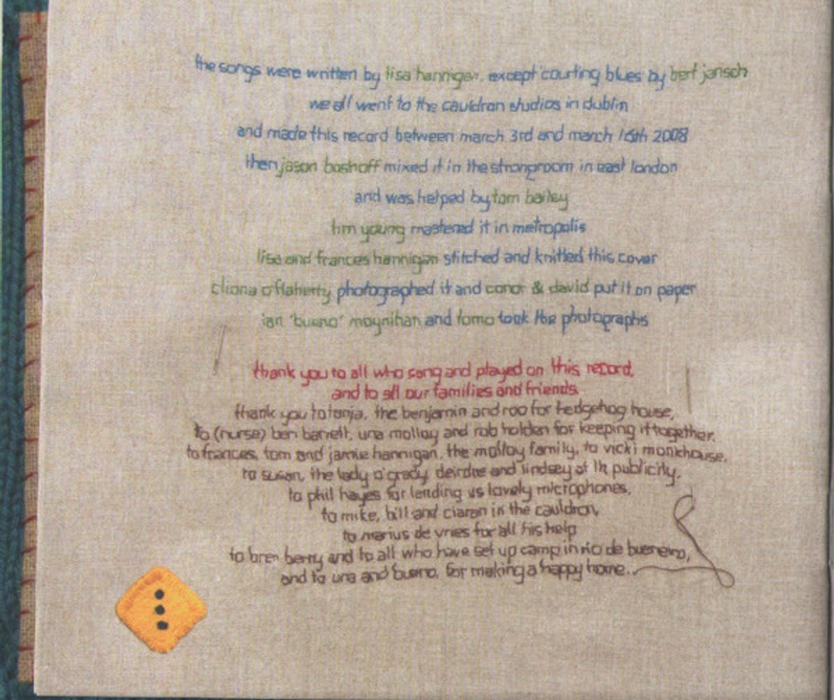 Lisa Hannigan – Sea Sew Music CD
