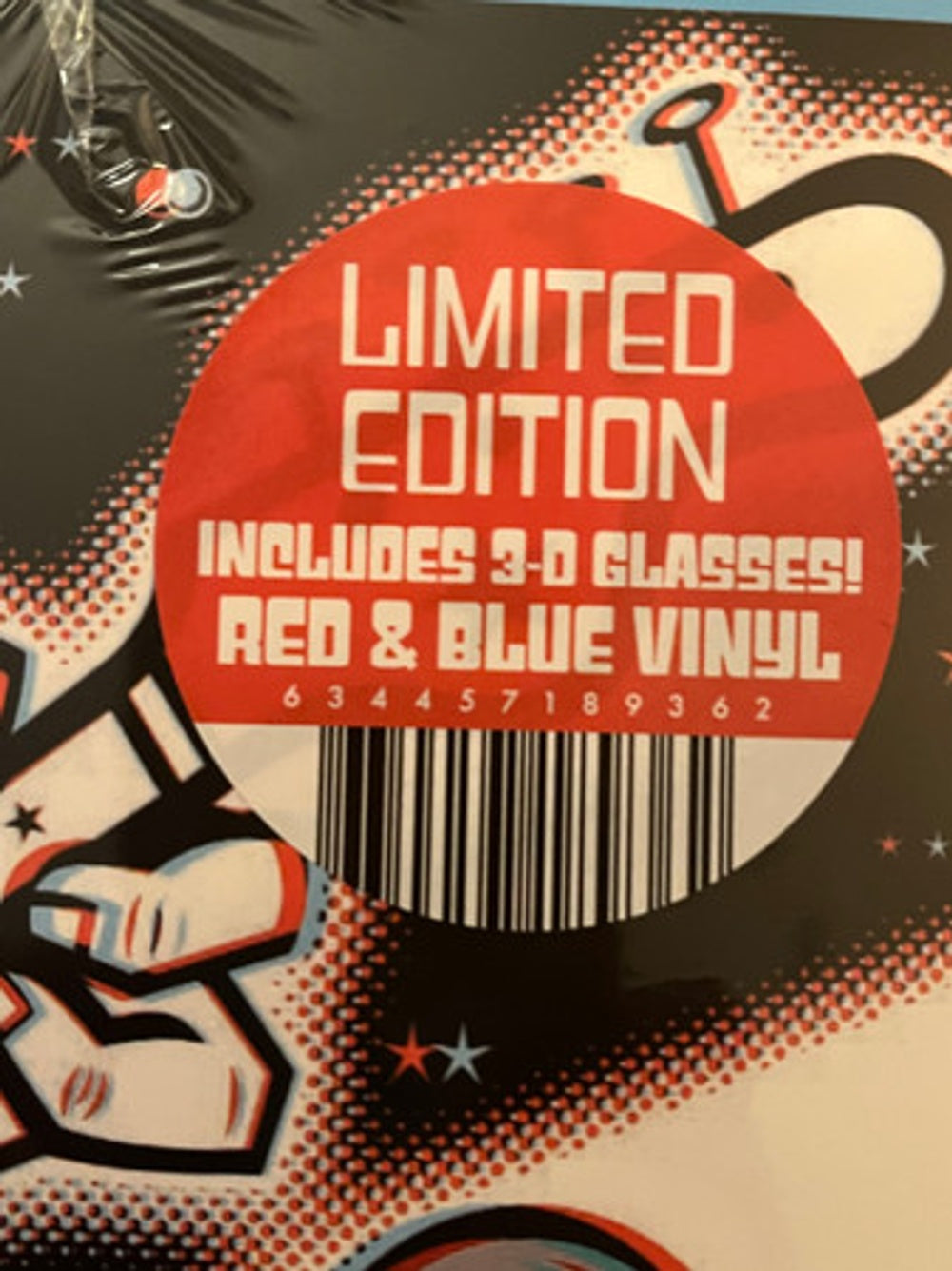 Los Straitjackets – Supersonic Guitars In 3-D (LP Red & Blue Vinyl) Vinyl Record