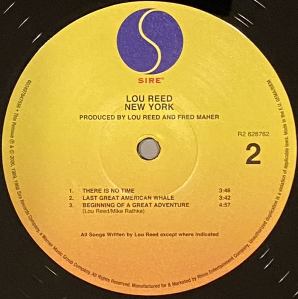 Lou Reed – New York: Deluxe Edition (2-LP Vinyl, 3-CD, & DVD)