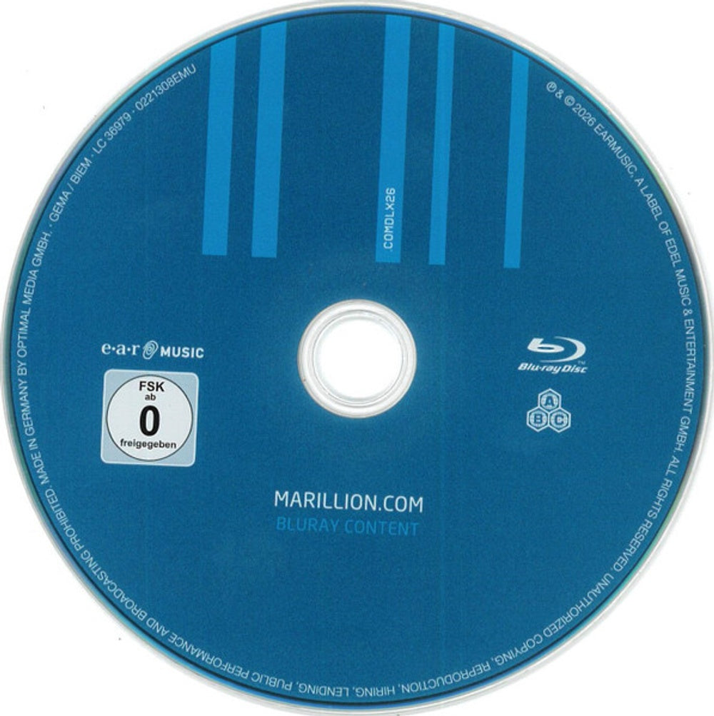 Marillion – Marillion.com (3-CD + Blu-ray) Music CD