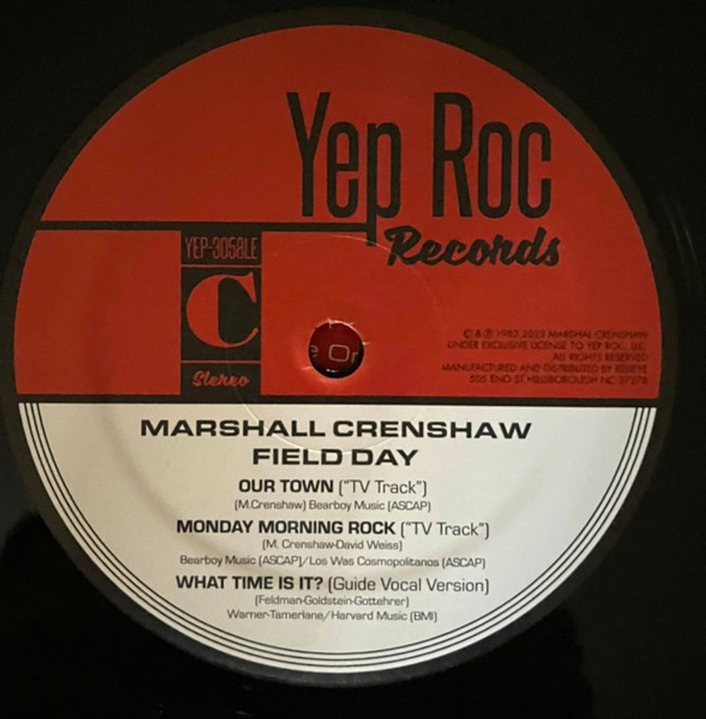 Marshall Crenshaw – Field Day (2-LP Vinyl) Vinyl Record