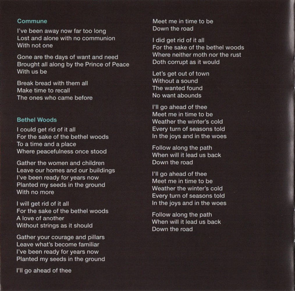 Midlake – For The Sake Of Bethel Woods Music CD