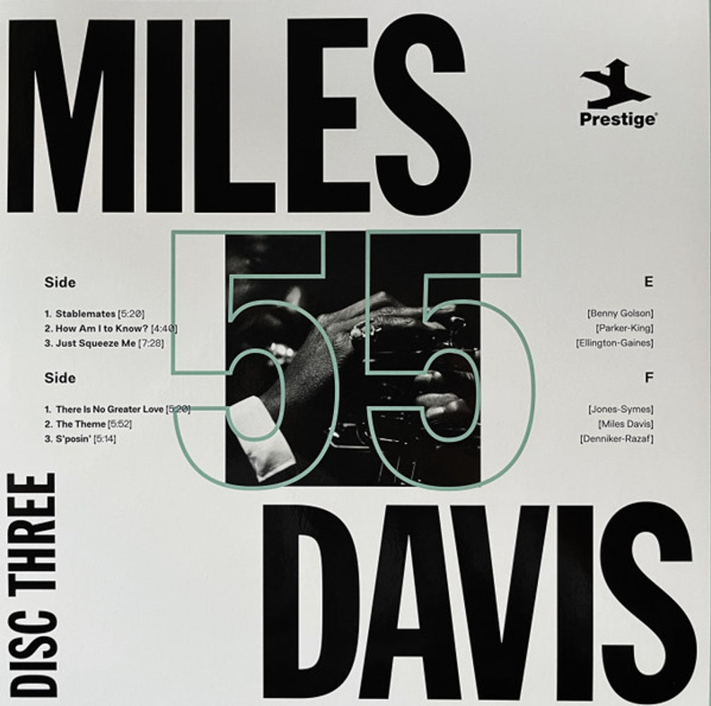 Miles Davis – Miles '55: The Prestige Recordings - (3-LP Vinyl) Vinyl Record