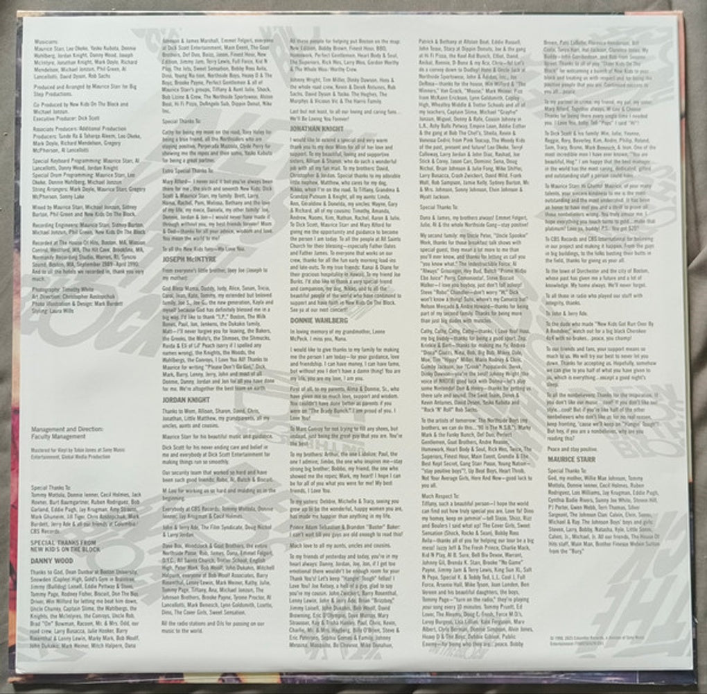 New Kids On The Block – Step By Step (LP Vinyl) Vinyl Record