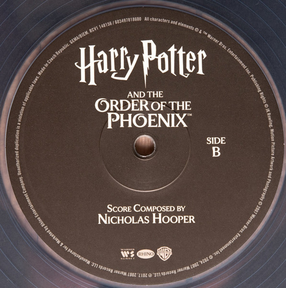 Nicholas Hooper – Harry Potter And The Order Of The Phoenix - Original Soundtrack(2-LP Vinyl) Vinyl Record
