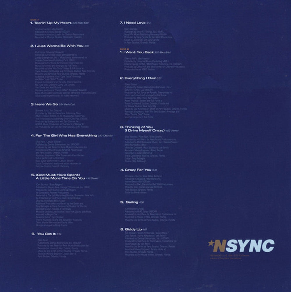 *NSYNC – *NSYNC: 25th Anniversary (LP Vinyl) Vinyl Record