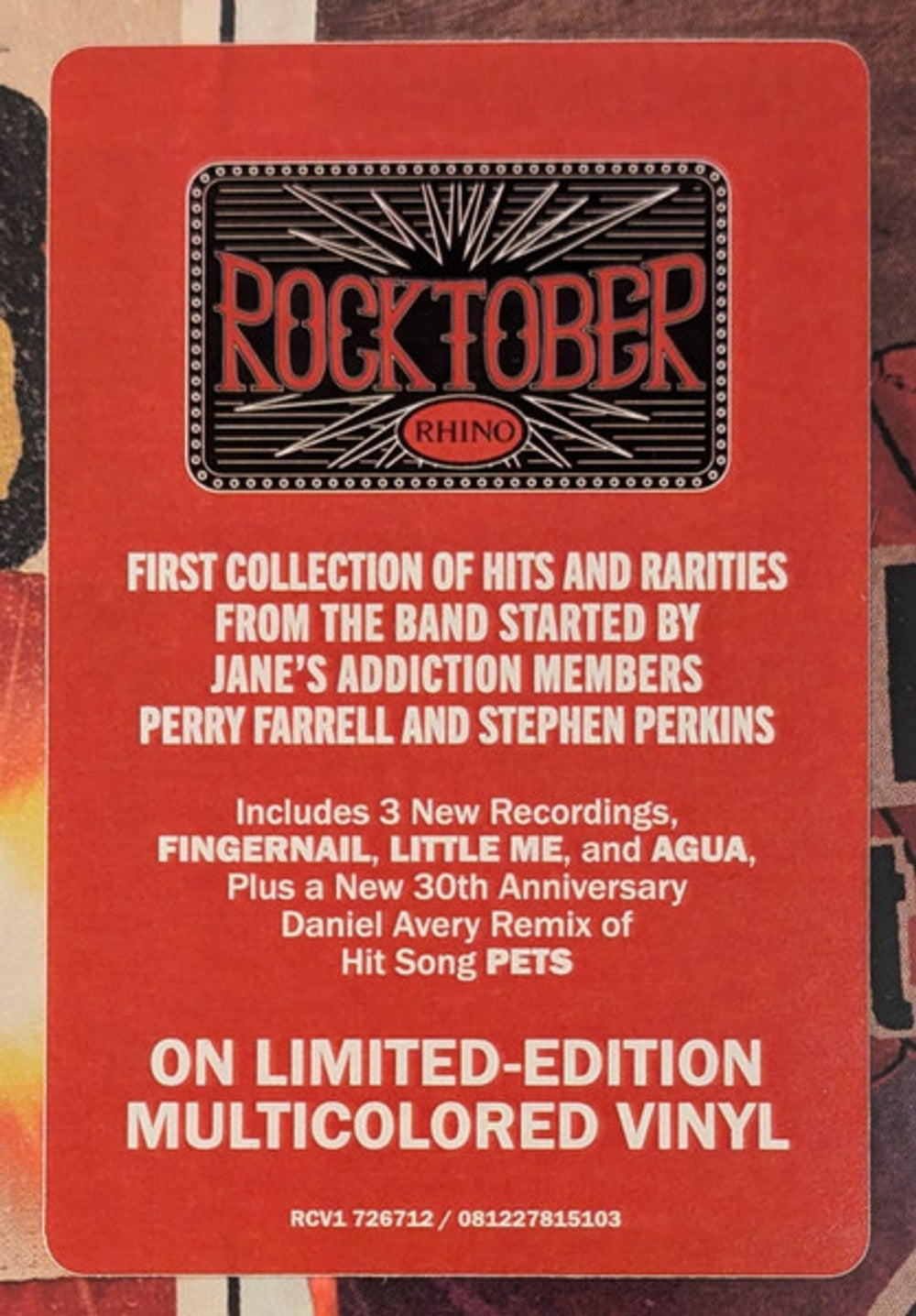 Porno For Pyros – Pyrotechnics: Latest & Greatest (LP Vinyl) Vinyl Record