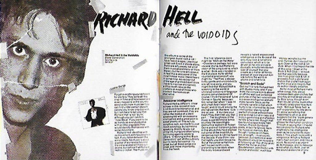 Richard Hell – Spurts: The Richard Hell Story Music CD