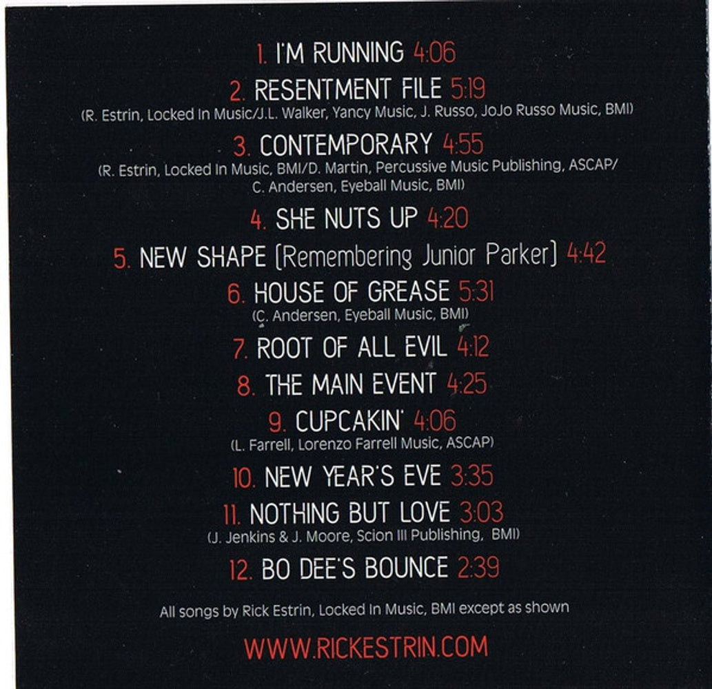 Rick Estrin & The Nightcats – Contemporary Music CD