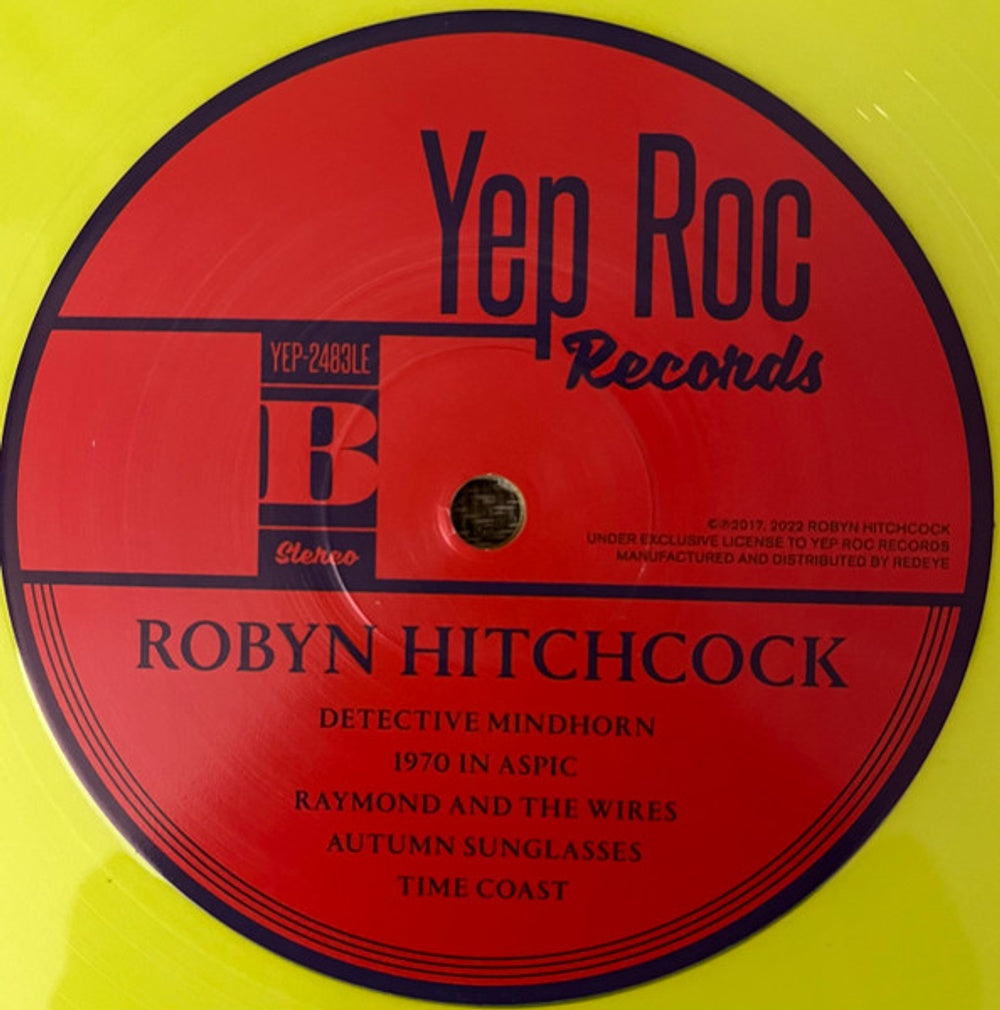 Robyn Hitchcock – Robyn (LP Neon Green Vinyl) Vinyl Record