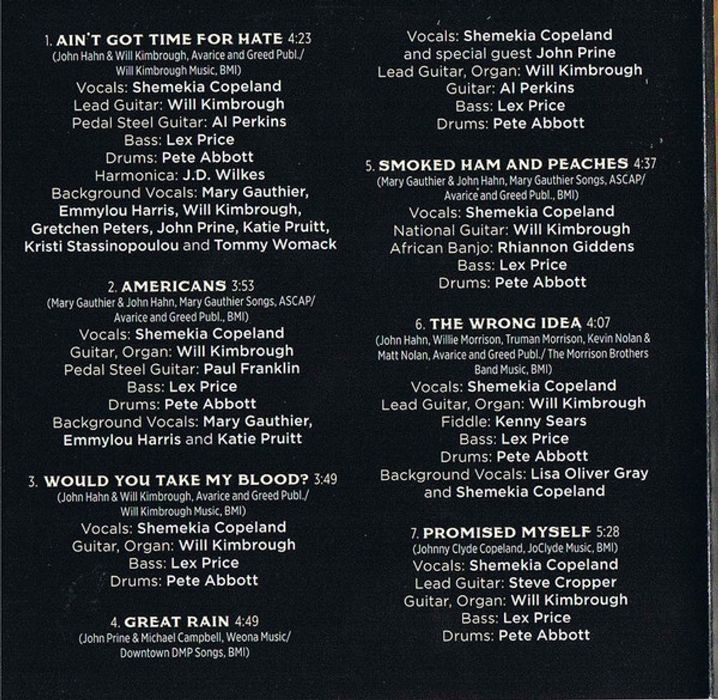 Shemekia Copeland – America's Child Music CD