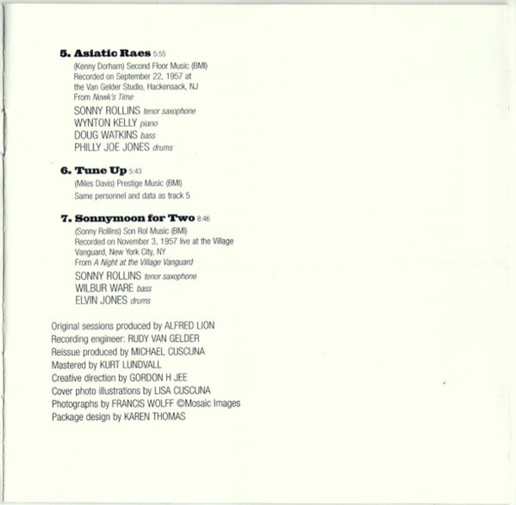 Sonny Rollins – The Very Best Music CD