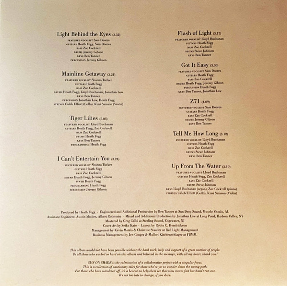 Sun On Shade – Sun On Shade (LP Vinyl) Vinyl Record