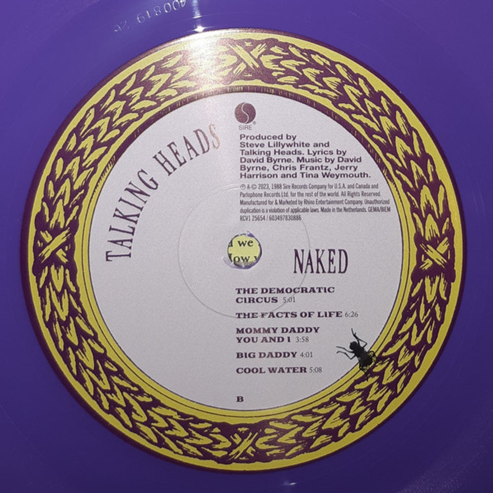 Talking Heads – Naked (LP Vinyl) Vinyl Record