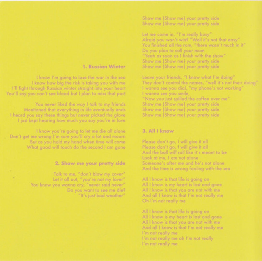 Tamar Aphek – All Bets Are Off Music CD