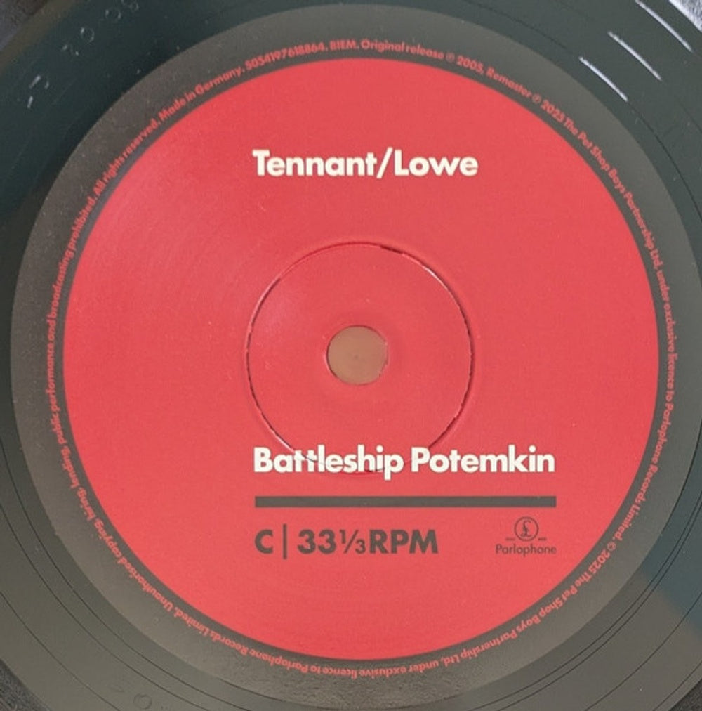 Tennant / Lowe – Battleship Potemkin (2-LP Vinyl) Vinyl Record