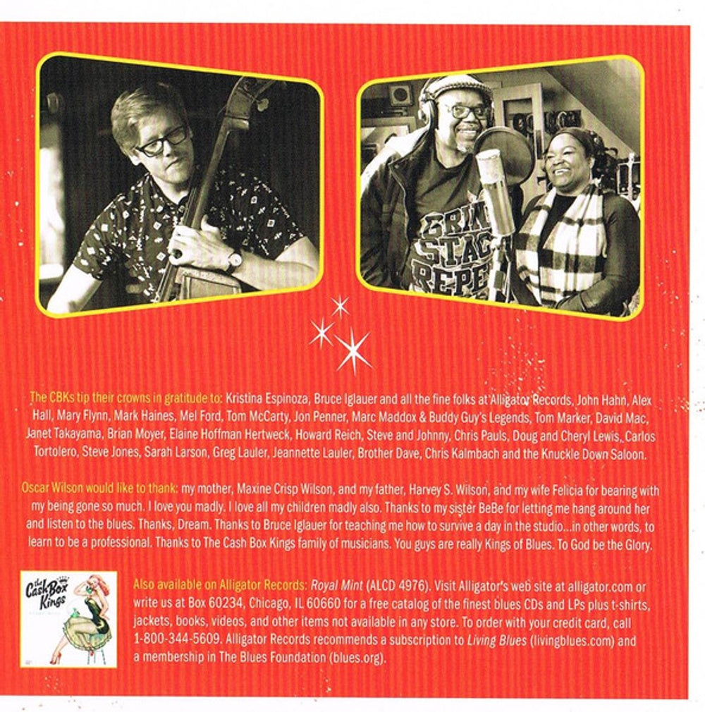 The Cash Box Kings – Hail To The Kings! Music CD