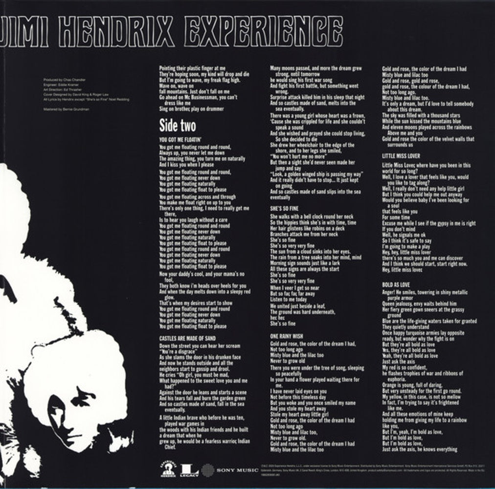The Jimi Hendrix Experience – Bold As Love (5-LP Vinyl + Blu-ray) Vinyl Record