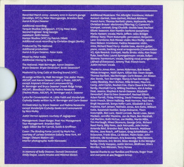 The National – High Violet Music CD