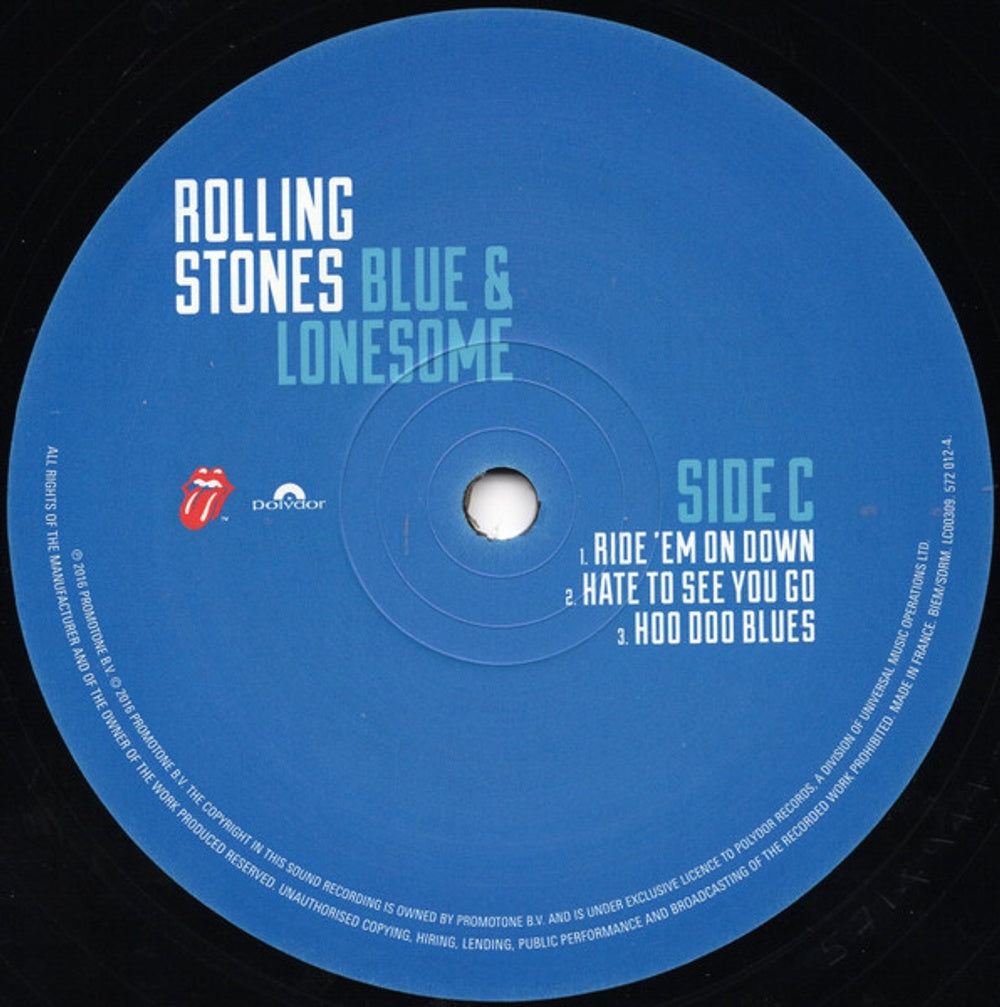 The Rolling Stones – Blue & Lonesome (2-LP Vinyl) Vinyl Record