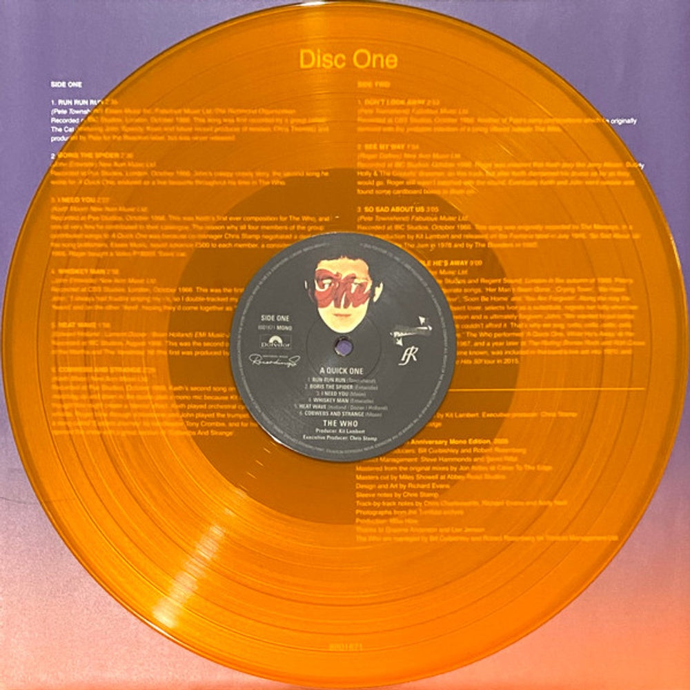 The Who – A Quick One (2-LP Vinyl) Vinyl Record