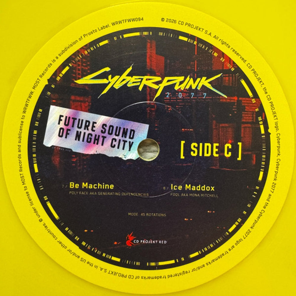 Various Artists – Cyberpunk 2077: Future Sound of Night City (3-LP Vinyl) Vinyl Record