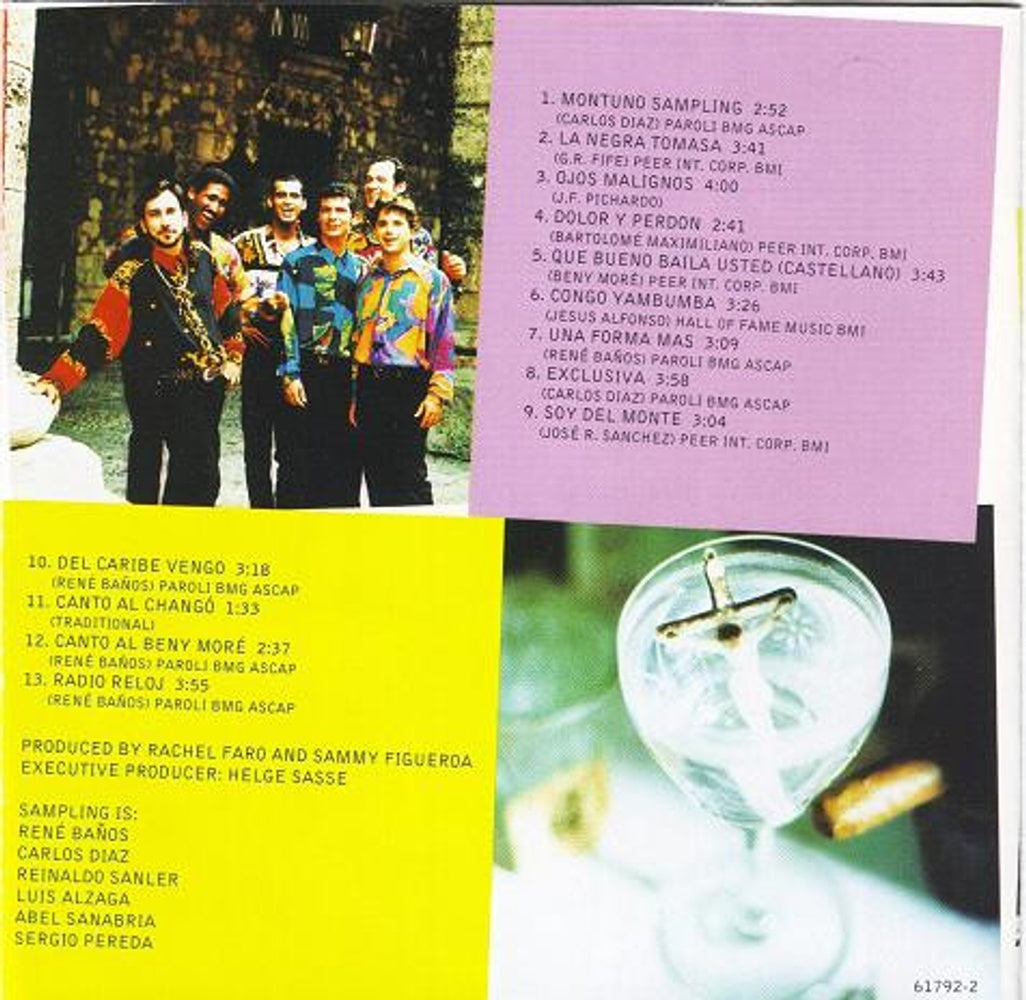 Vocal Sampling – Una Forma Mas Music CD