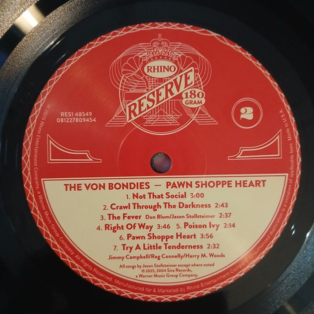 The Von Bondies – Pawn Shoppe Heart (LP Vinyl) Vinyl Record
