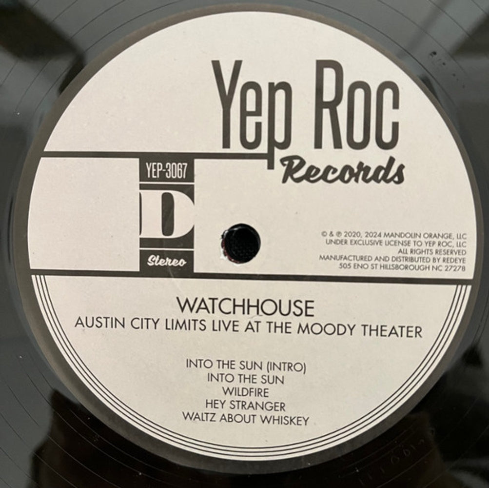 Watchhouse – Austin City Limits: Live At The Moody Theater (2-LP Vinyl) Vinyl Record