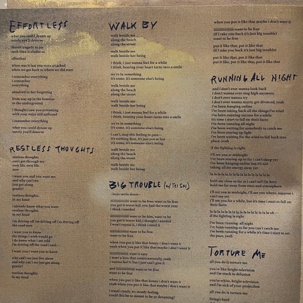 Zooey Celeste – Restless Thoughts (LP Vinyl) Vinyl Record