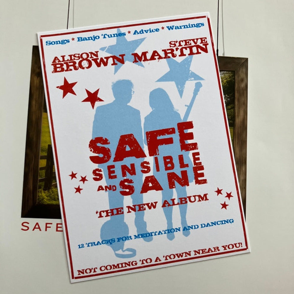 Alison Brown & Steve Martin – Safe Sensible & Sane (Red 2-LP Vinyl) Vinyl Record