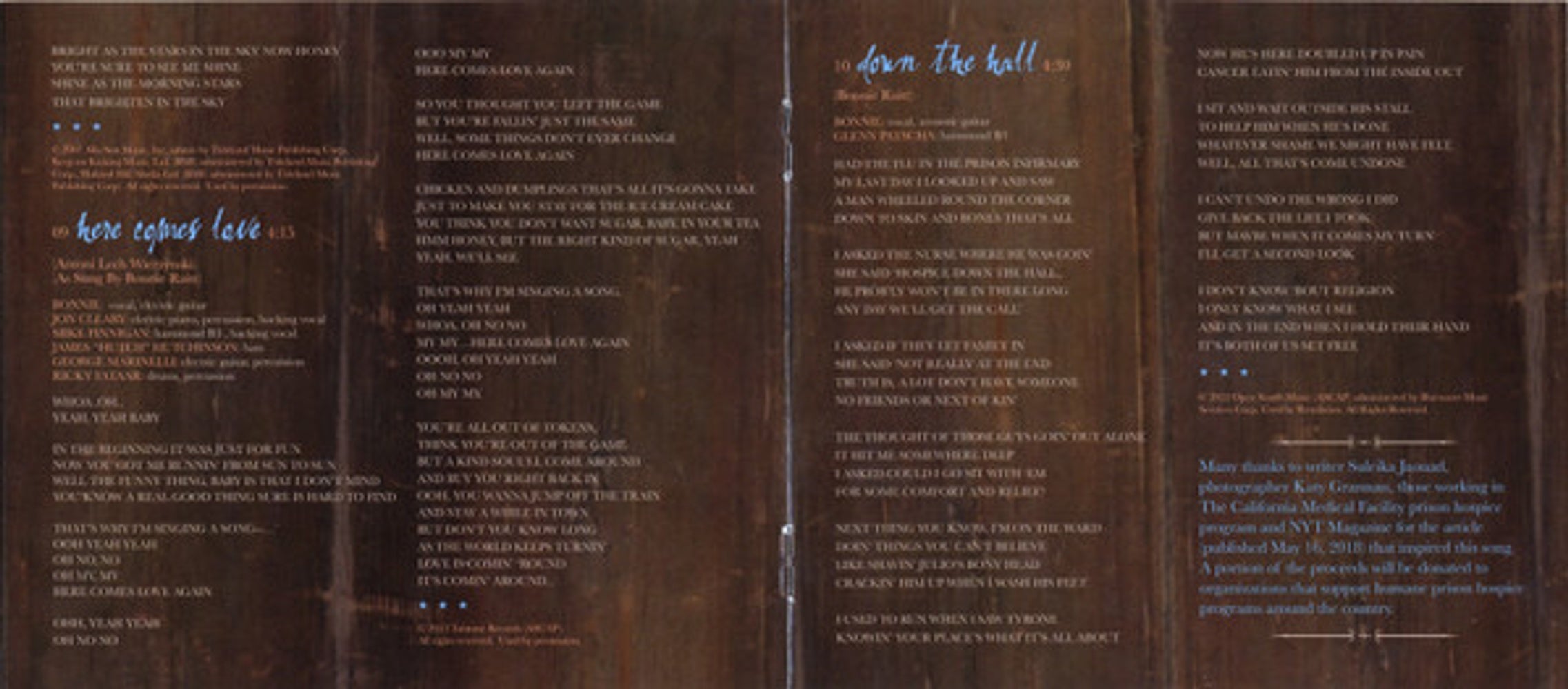 Bonnie Raitt – Just Like That... Music CD