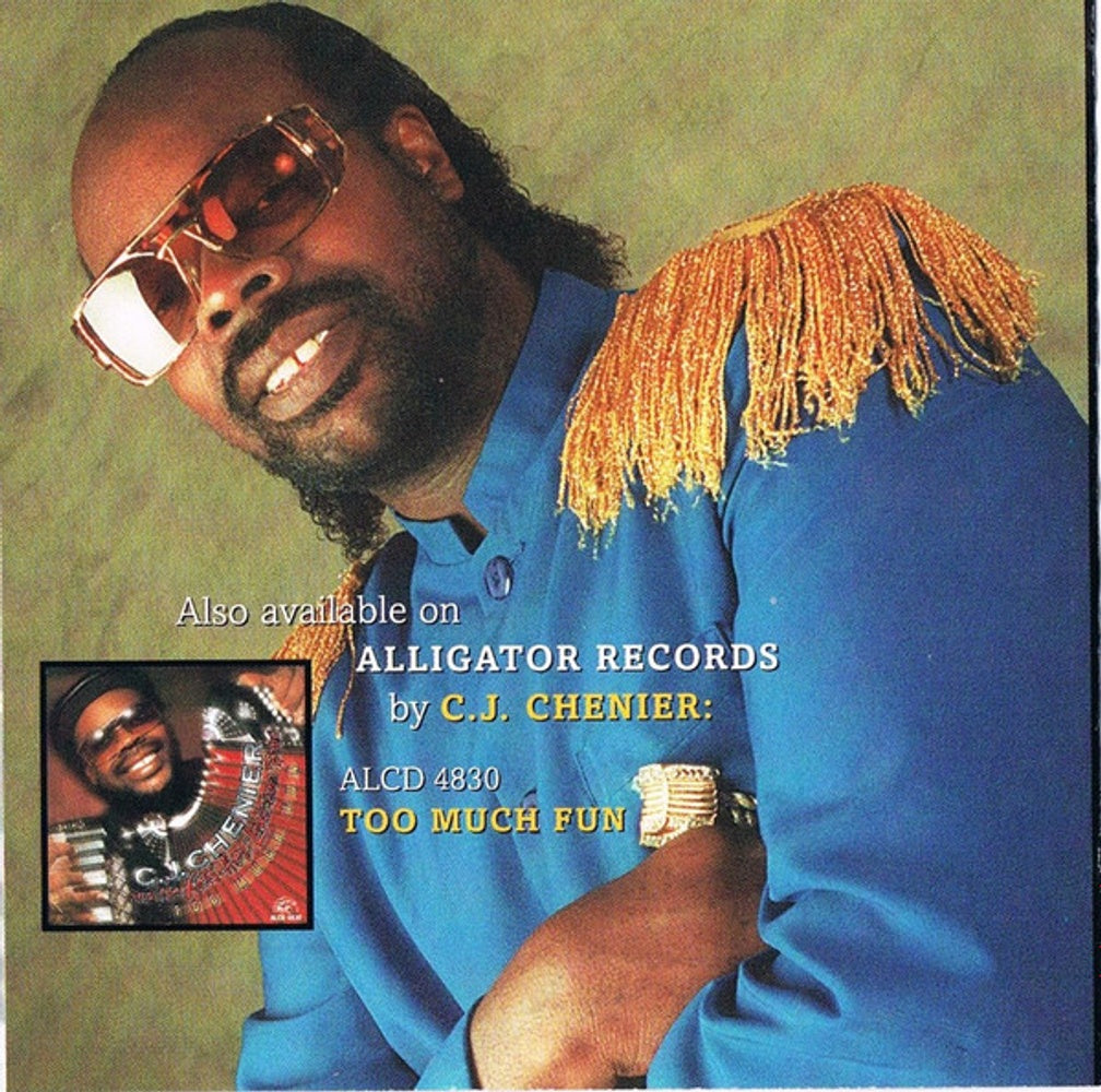 C.J. Chenier & The Red Hot Louisiana Band – Big Squeeze Music CD
